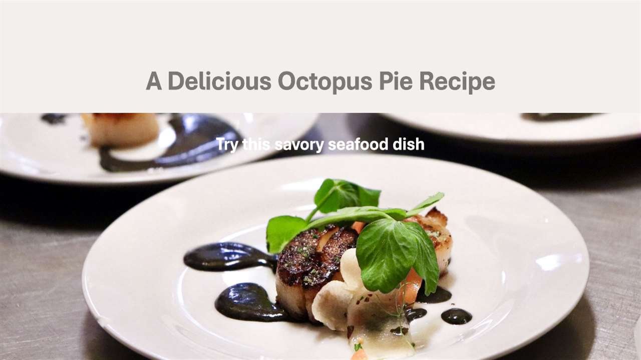 Octopus Pie Recipe